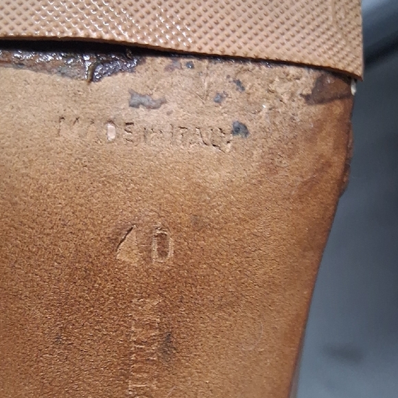 Manolo Blahnik Brown Leather Heels - Picture 5 of 8